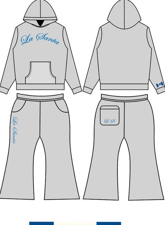 La Santa Grey Full Trackie